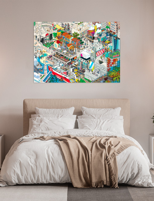 Affiche de Marseille 2020 -...