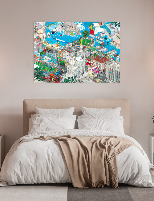 Affiche de Marseille -...